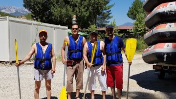 Koprulu Canyon White Water Rafting in Antalya Turkey