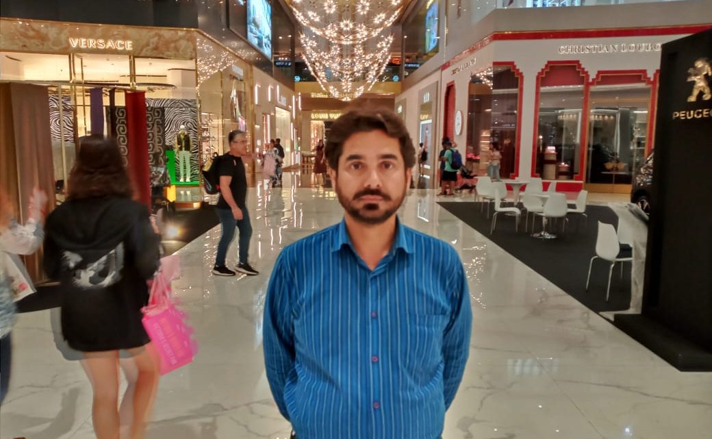 Ghulam Rabani Khan at Iconsiam Shopping Mall in Thailand