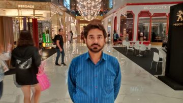 Ghulam Rabani Khan at Iconsiam Shopping Mall in Thailand