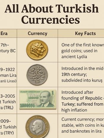 All About Turkish Currencies: From Ancient Coins to the Modern Lira