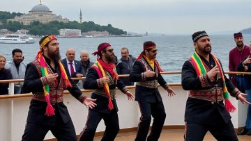 Gangnam Style Dance at Bosphorus Cruise in Istanbul