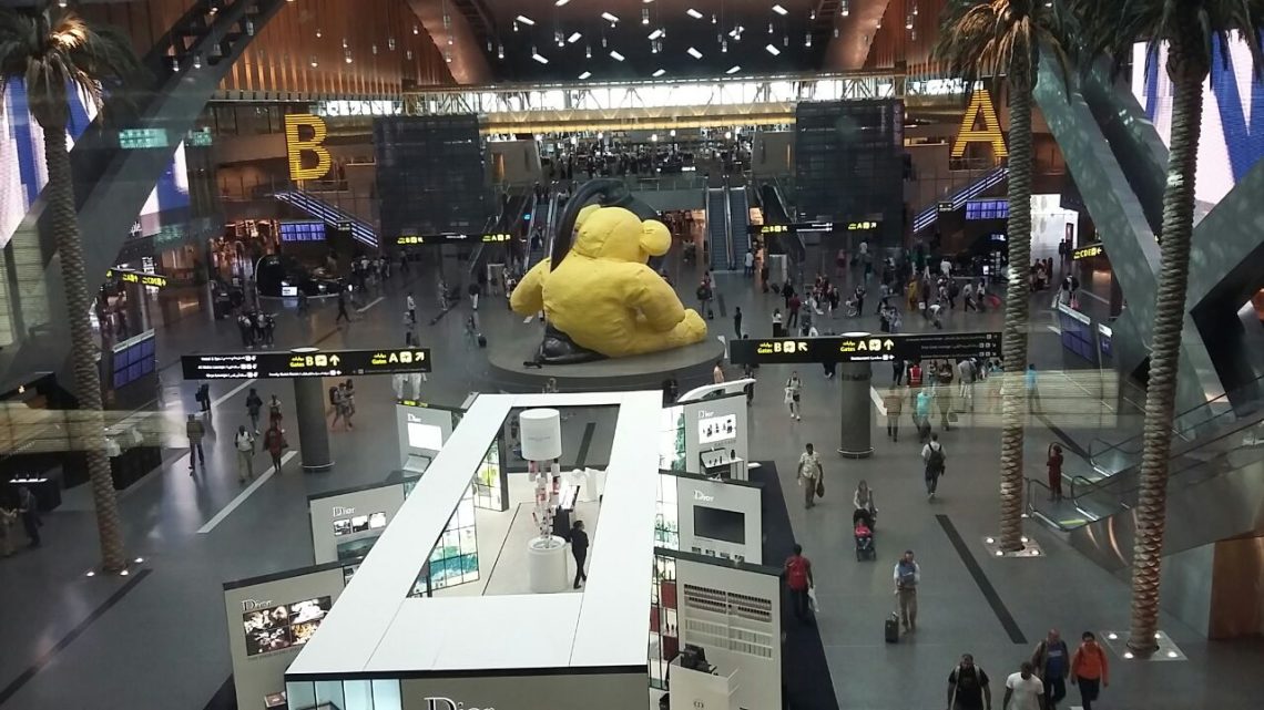 Pictures of Hamad International Airport at Doha, Qatar