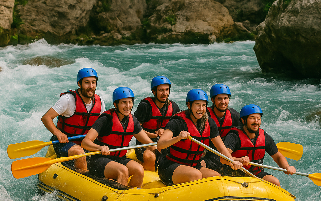 Koprulu Canyon White Water Rafting in Antalya Turkey